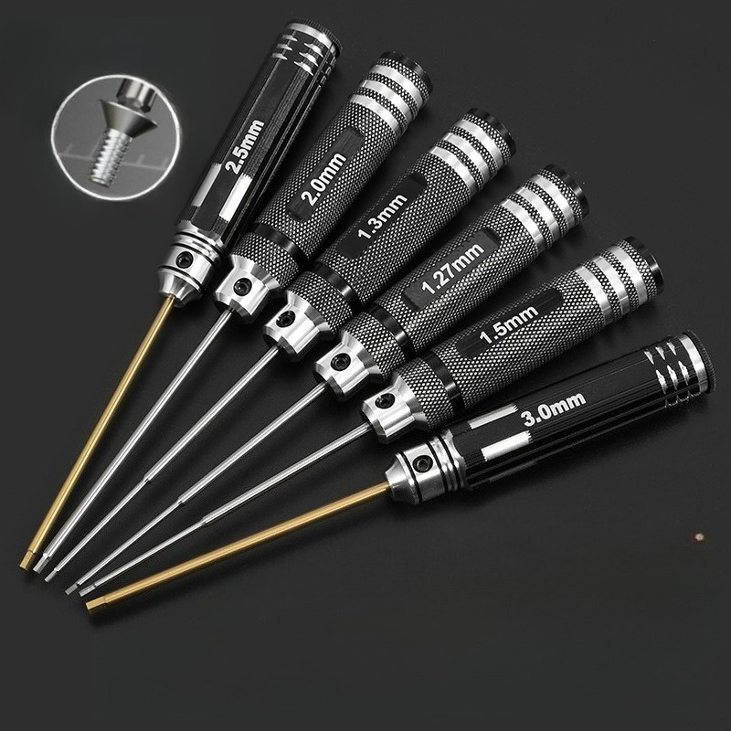 Rc Hobby Tool Kit - HSS/TiCN 육각 드라이버 세트 RC 드론