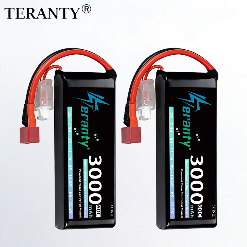 Rc Hobby Grade Car - 테란티 2S 3000mAh 리포 배터리 7.4V