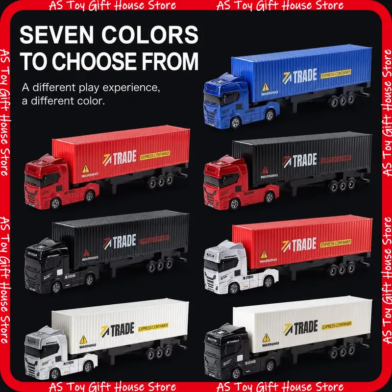 Rc Hobby World - RTR 1/64 스케일 RC 트레일러 트럭