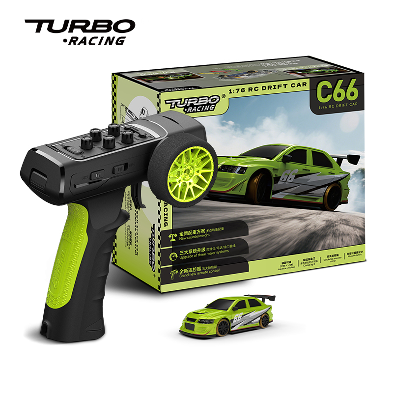 Rc Hobby World - 터보 레이싱 1:76 C66 드리프트 RC카