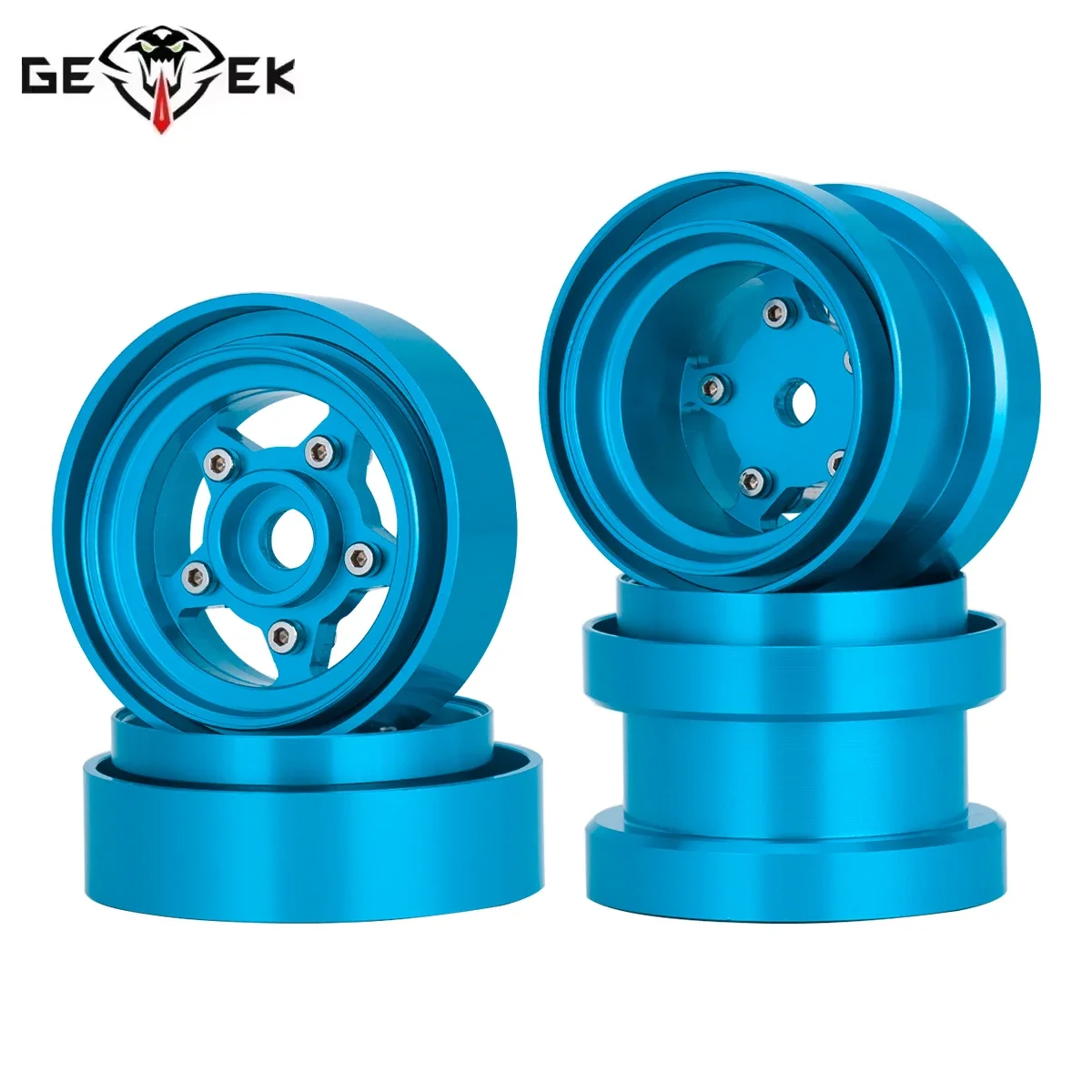 Wheel Rim Rc - 알루미늄 합금 전면 후면 비드락 휠