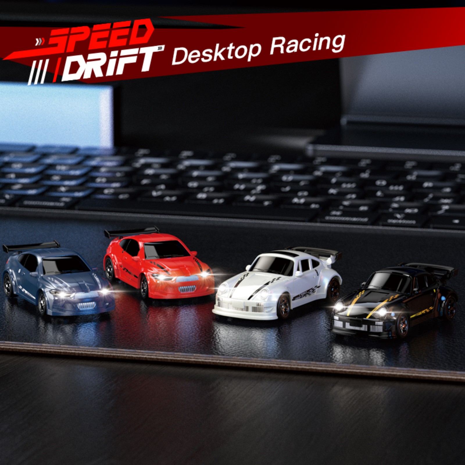Rc Hobby Drift Car - KF20 1:64 RC 데스크탑 자동차 2.4G