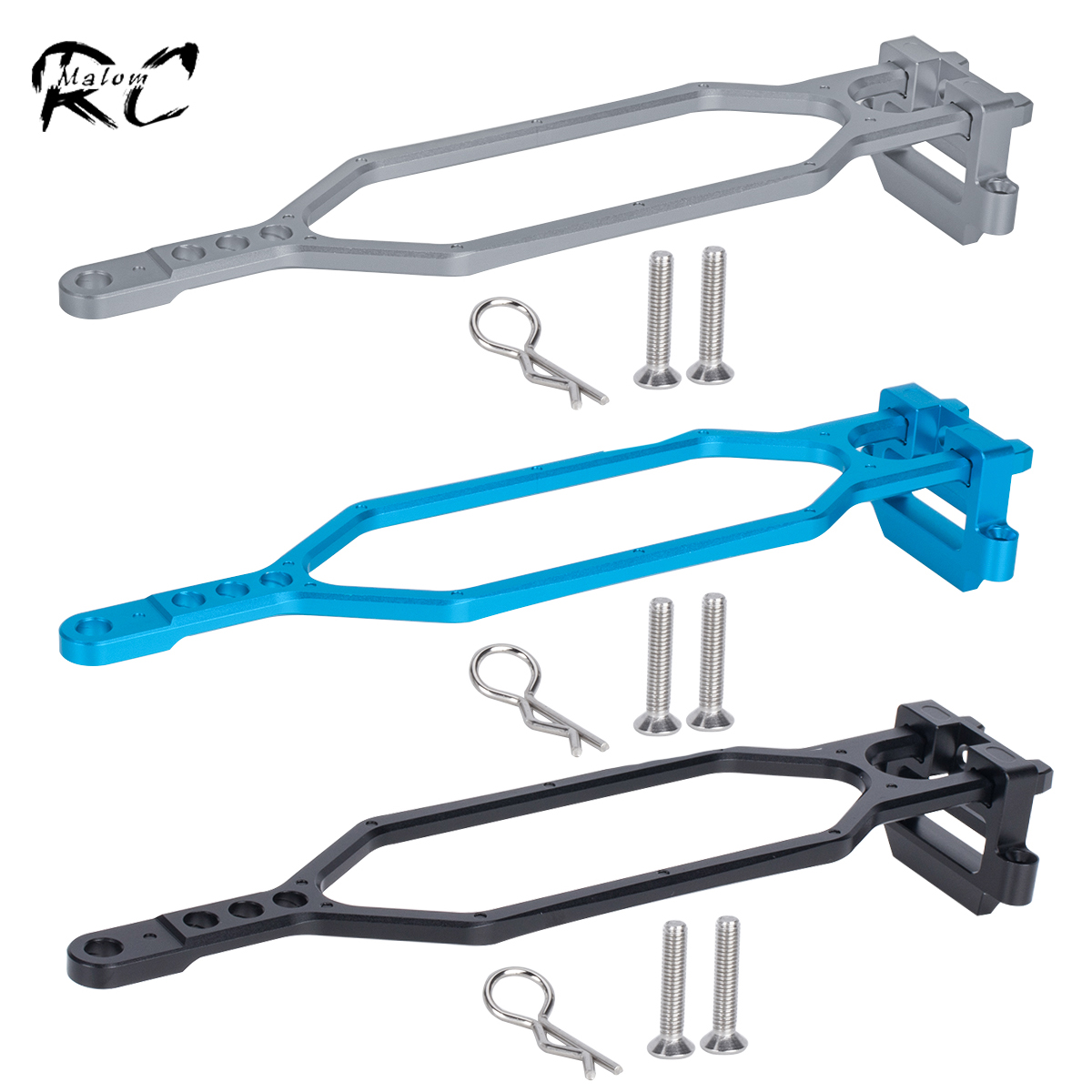 Rc Hobby Racing - CNC 알루미늄 홀드 다운 배터리 키트,