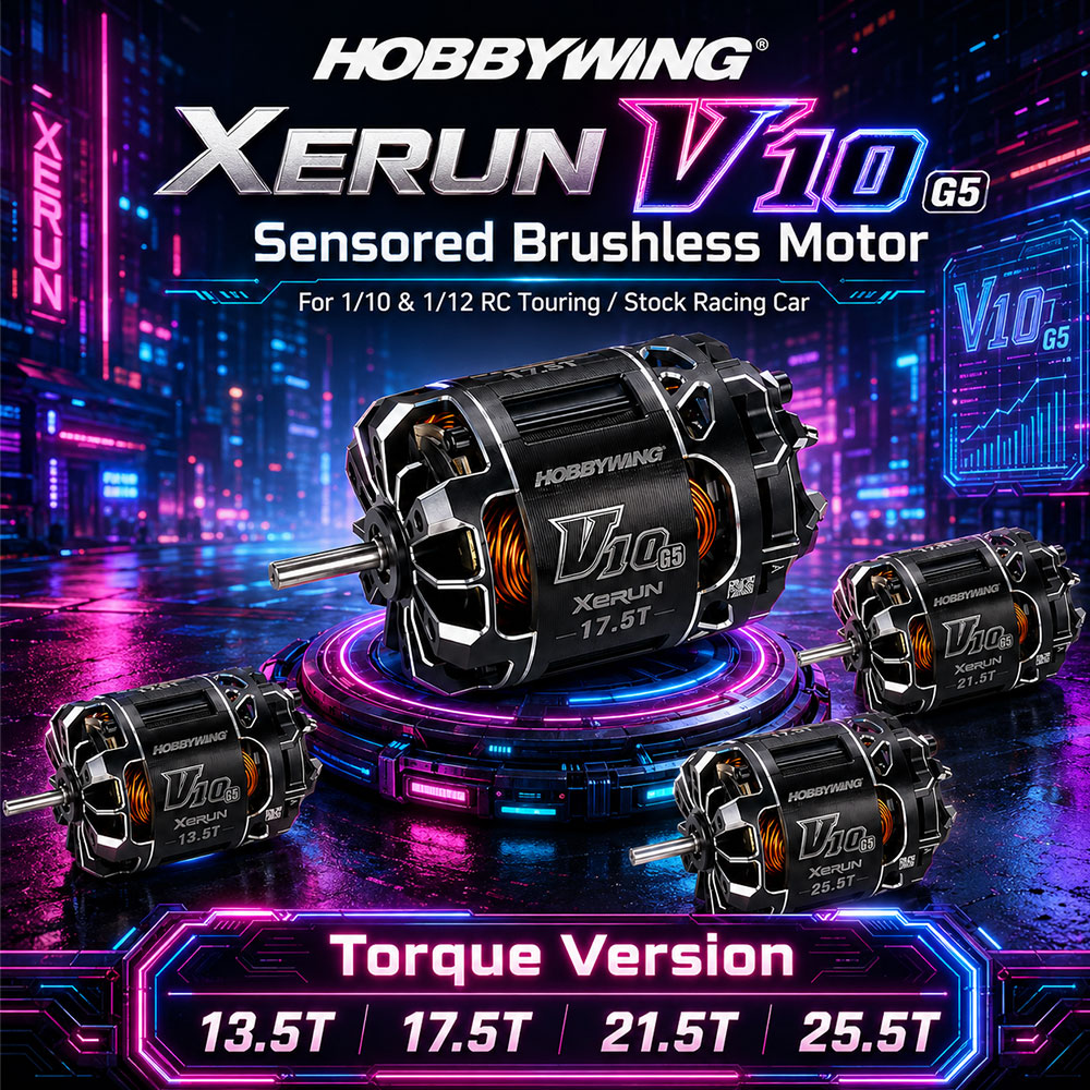 Rc Hobby World - HOBBYWING XERUN V10 G5 표준 및