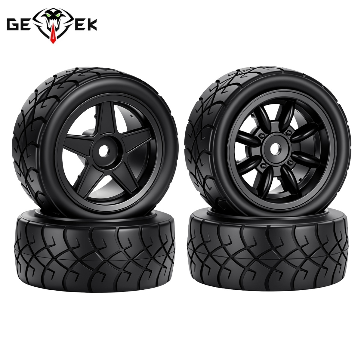 57MM 고무 타이어 플라스틱 휠 림, 12mm 헥스, - Wheel Rim Rc 리뷰 및 가격