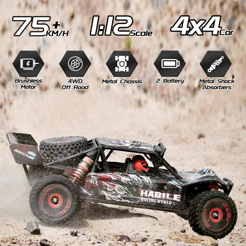 75 KM/H WLtoys 124016 V8 RC 자동 - Rc Hobby Grade Drift Car 리뷰 및 가격