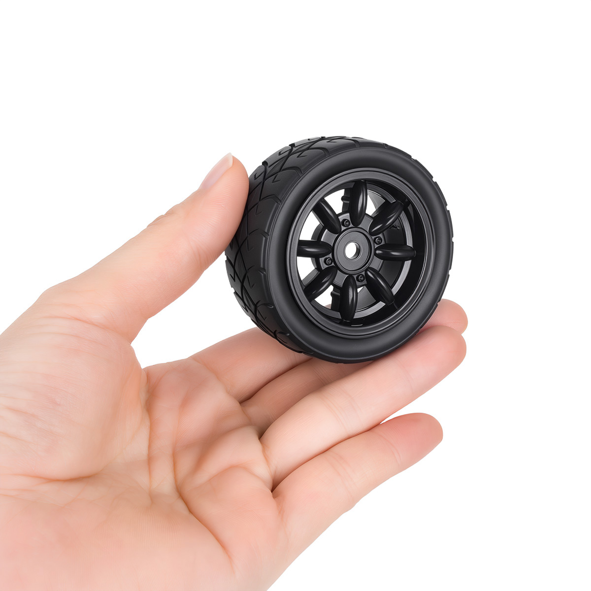 57MM 고무 타이어 플라스틱 휠 림(12mm 헥스 포 - Wheel Rim Rc 리뷰 및 가격