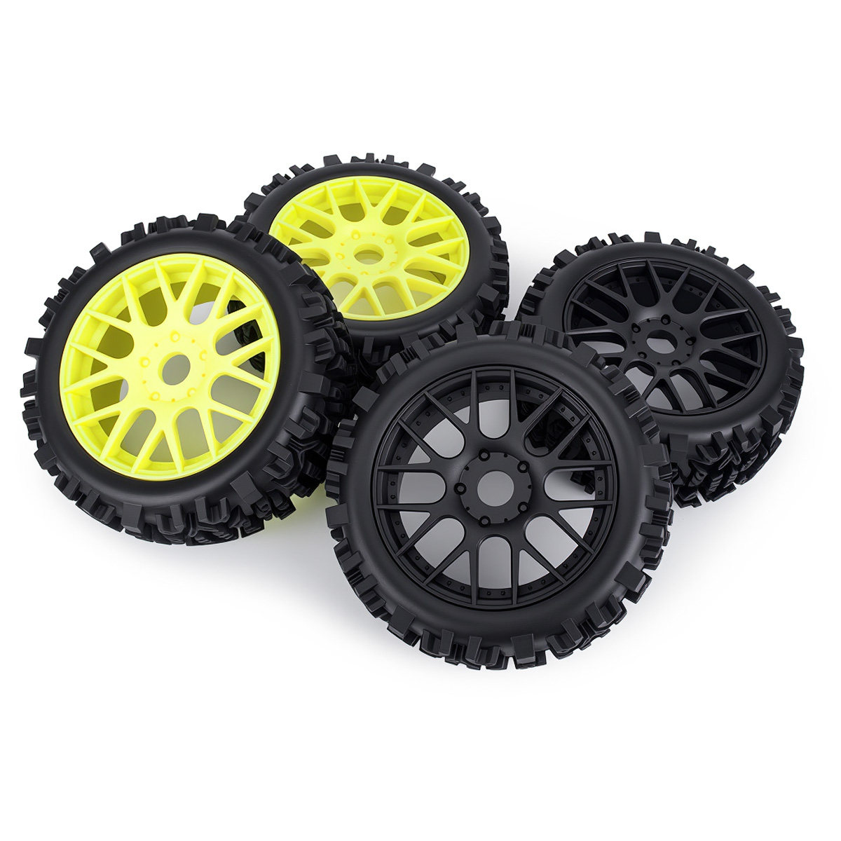 120MM 오프로드 RC 타이어 17mm 헥스 허브 1 - Yunshen Rc Hobby 리뷰 및 가격
