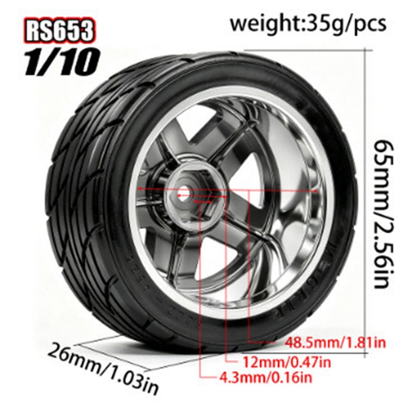 ABXE-1/10 RC 자동차 온로드 플랫 레이싱 타이 - Wheel Rim Rc 리뷰 및 가격