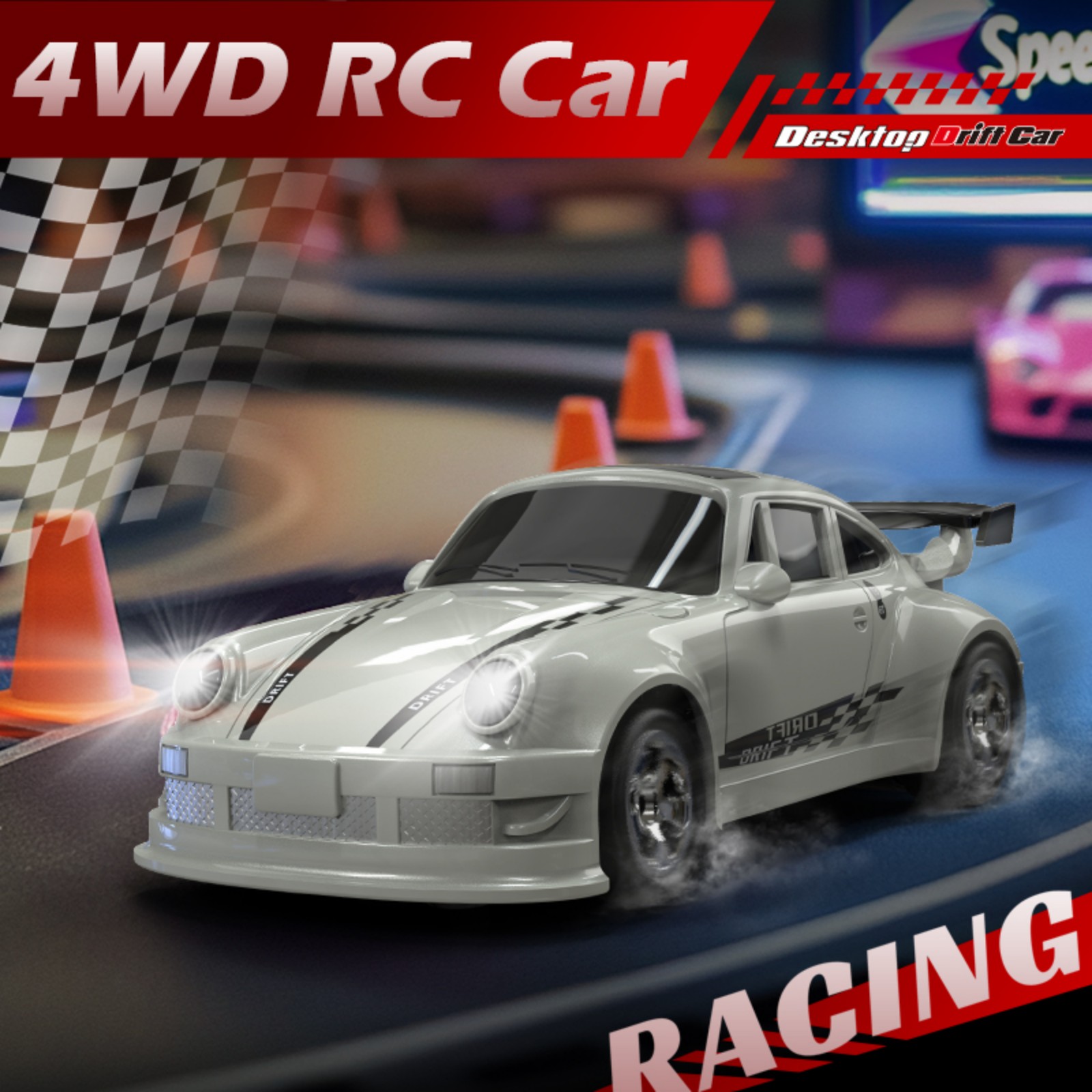 KF20 1:64 RC 데스크탑 자동차 2.4G 고속  - Rc Hobby Drift Car 리뷰 및 가격