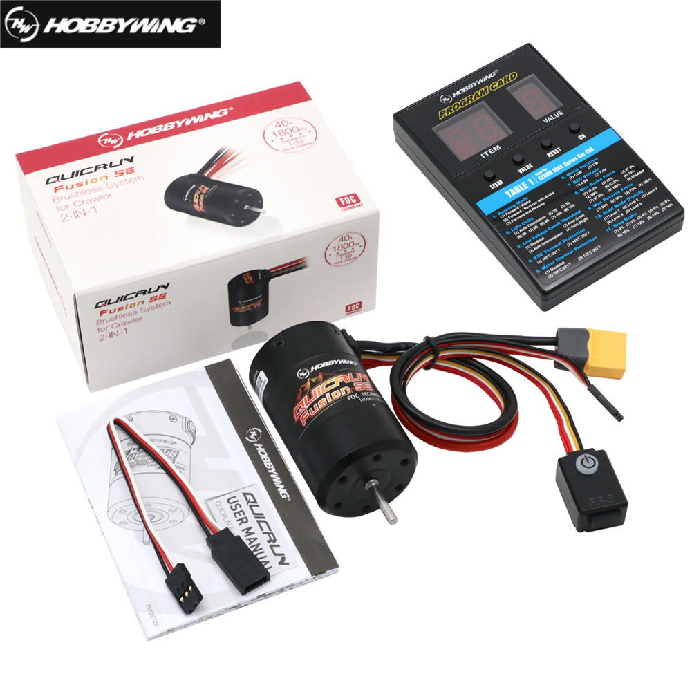 Hobbywing QuicRun Fusion SE 12 - Rc Hobby World 리뷰 및 가격