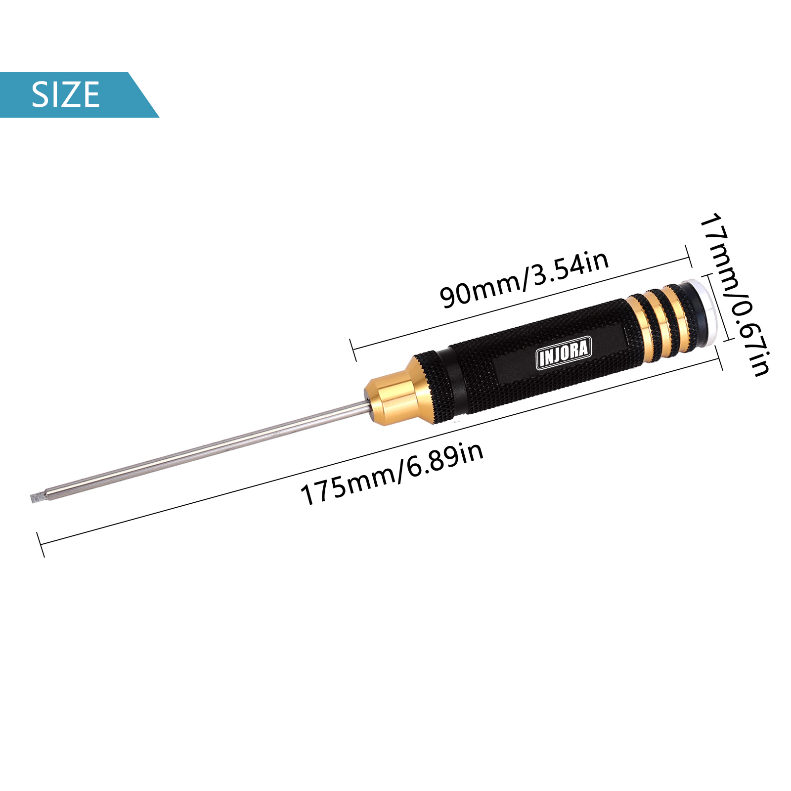 INJORA 7PCS HSS 강철 육각 스크루 드라이버 - Rc Hobby Tool Kit 리뷰 및 가격
