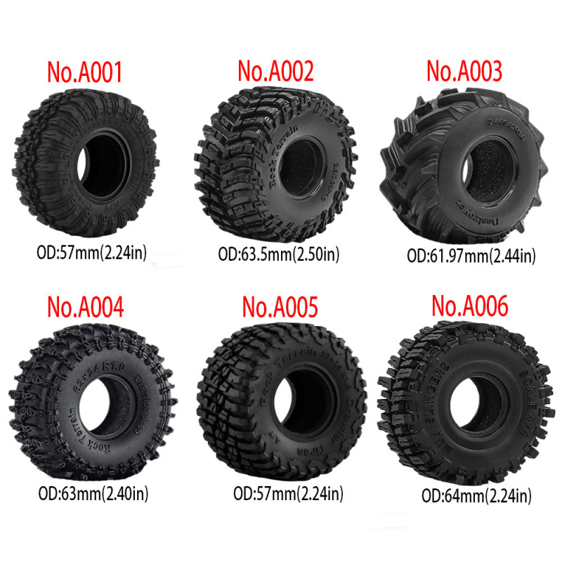 4개입 1.0인치 57-67mm RC 크롤러 타이어 휠 - Wheel Rim Rc 리뷰 및 가격