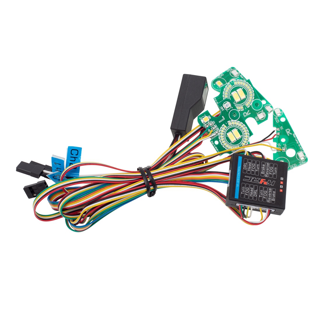 LED 조명 시스템 전방 및 후방 램프 그룹, 트랙사스 - Yunshen Rc Hobby 리뷰 및 가격