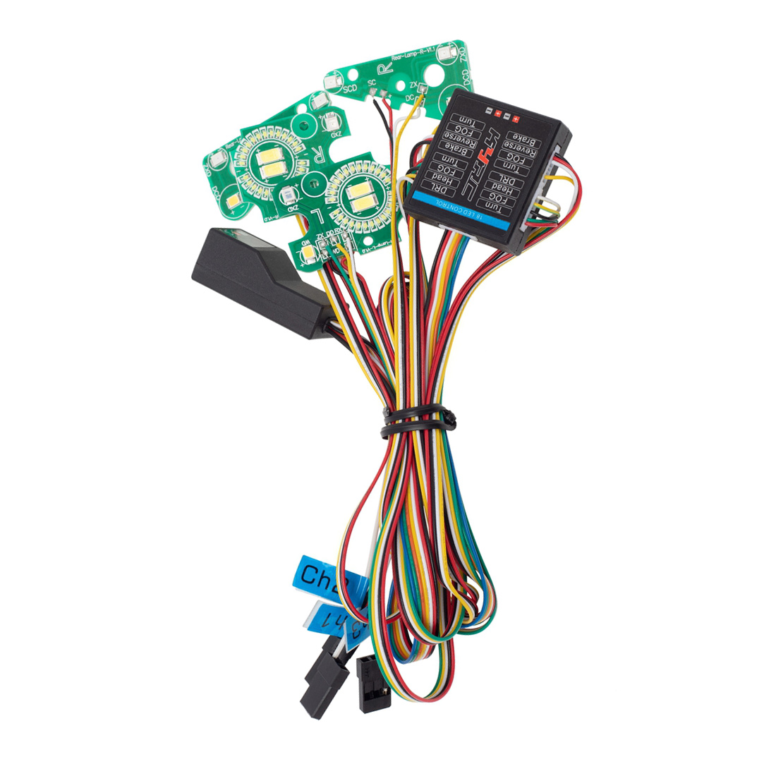 LED 조명 시스템 전방 및 후방 램프 그룹, 트랙사스 - Yunshen Rc Hobby 리뷰 및 가격