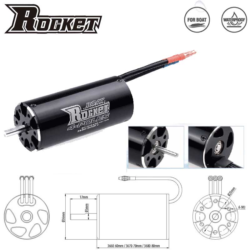 ROCKET-RC 2968 2958 2948 브러시리스 - Rc Hobby Land 리뷰 및 가격
