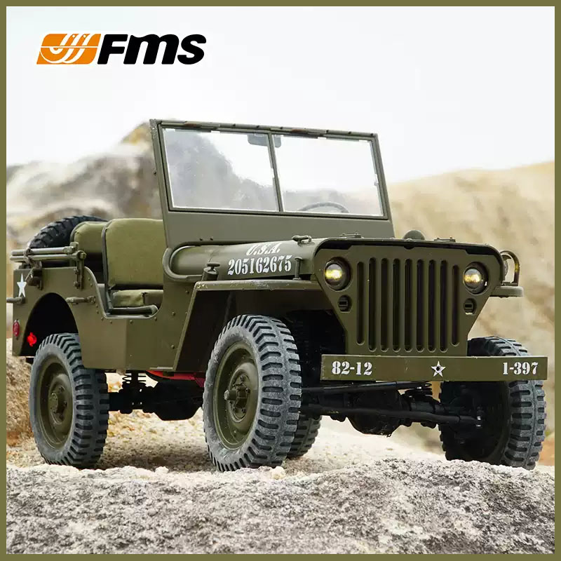 FMS 1/6 클라이머 1941 윌리스 MB 스케일러  - Rc Hobby Racing 리뷰 및 가격