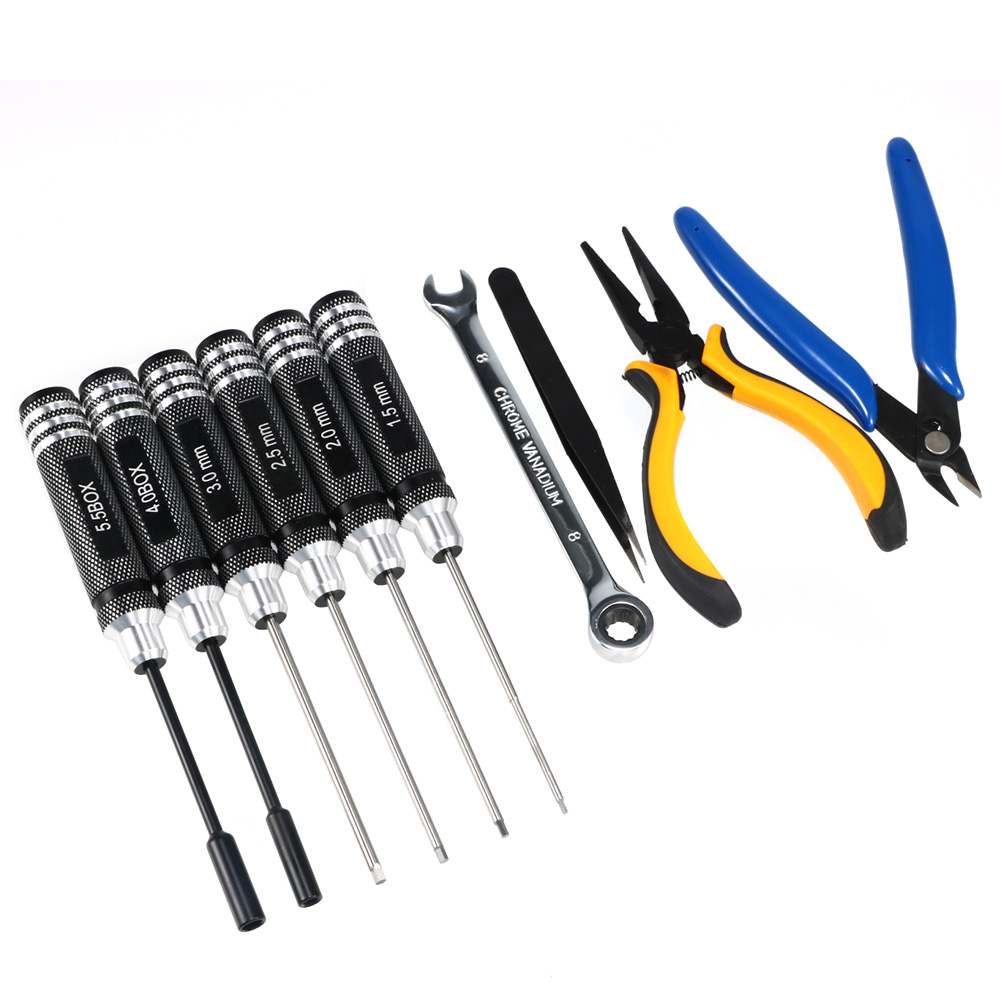 10PCS 10in1 FPV 드론 RC 툴 키트 정밀  - Rc Hobby Tool Kit 리뷰 및 가격