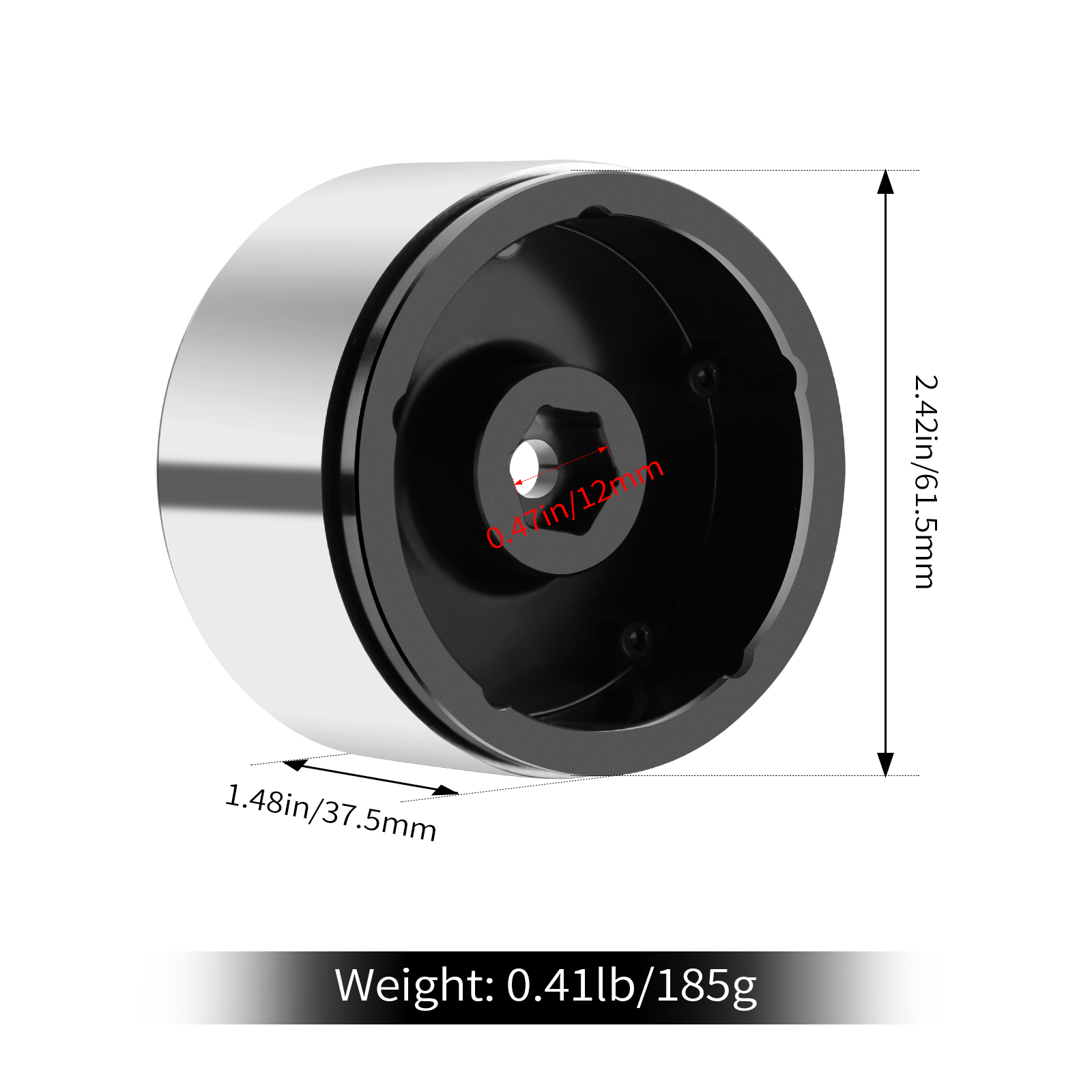 DashRC 2.2'' 비드락 휠 림, 오프셋 -9mm - Wheel Rim Rc 리뷰 및 가격
